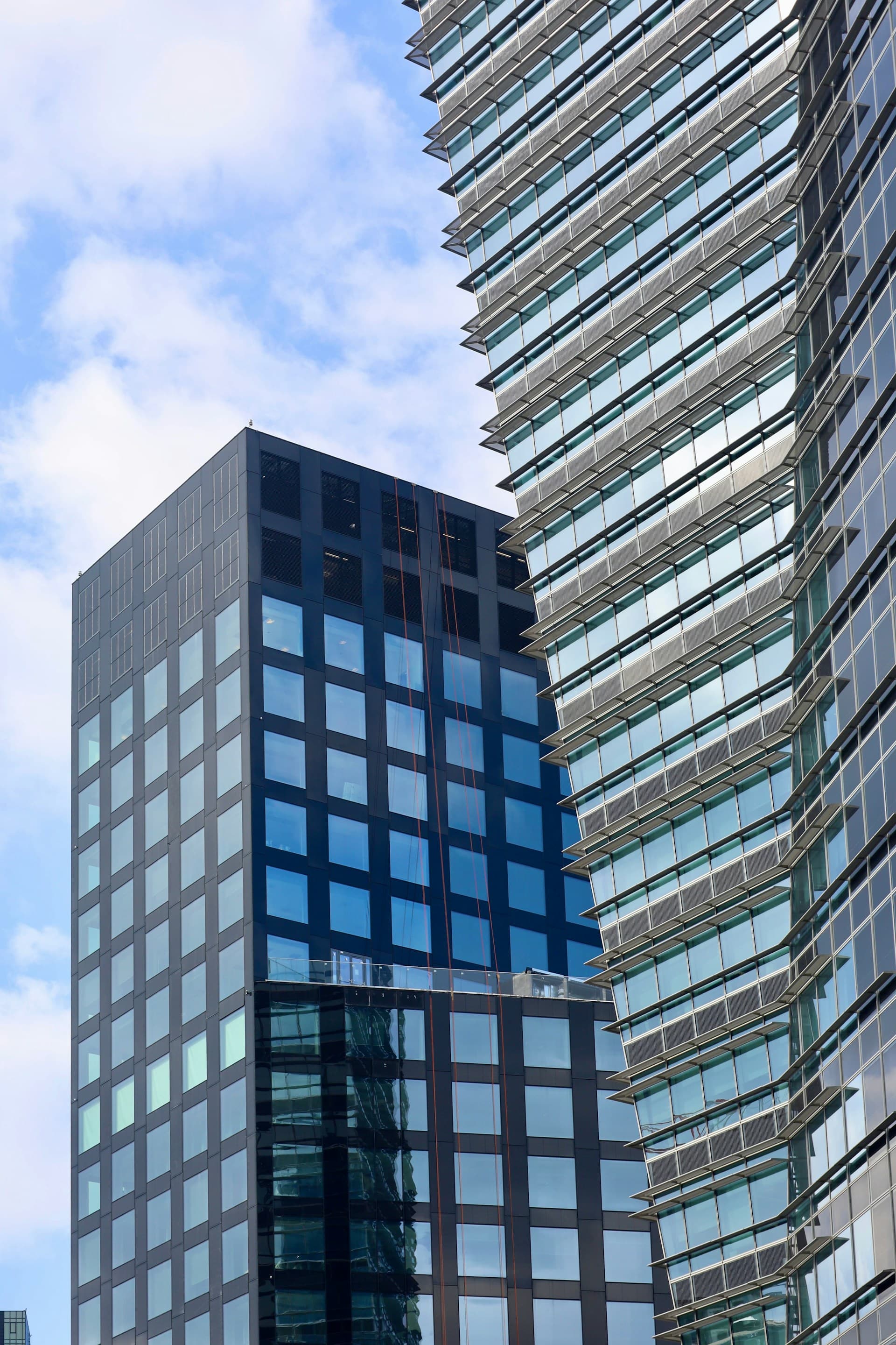 Glass skyscraper