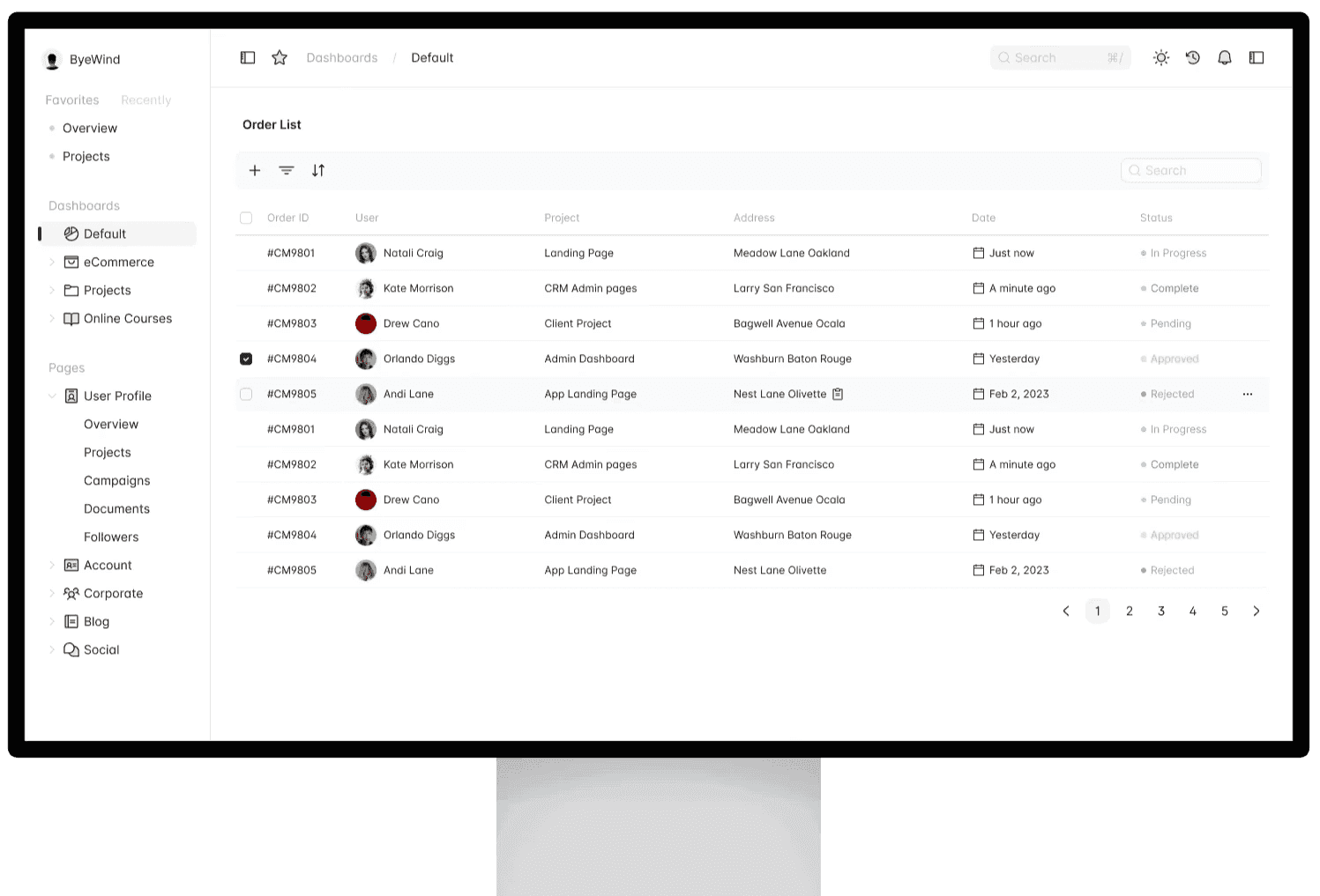 Intelligent Visibility Platform Mockup